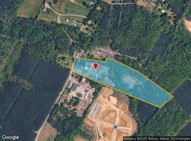 384 Pendleton Rd, Mineral, VA Parcel Map