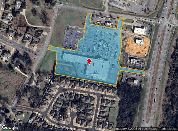  1101 Southview Ln, Tuscaloosa, AL Parcel Map