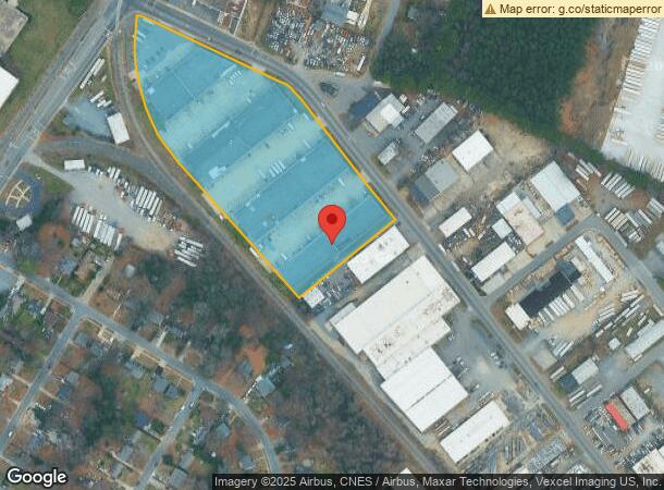 635 Atando Ave, Charlotte, NC Parcel Map