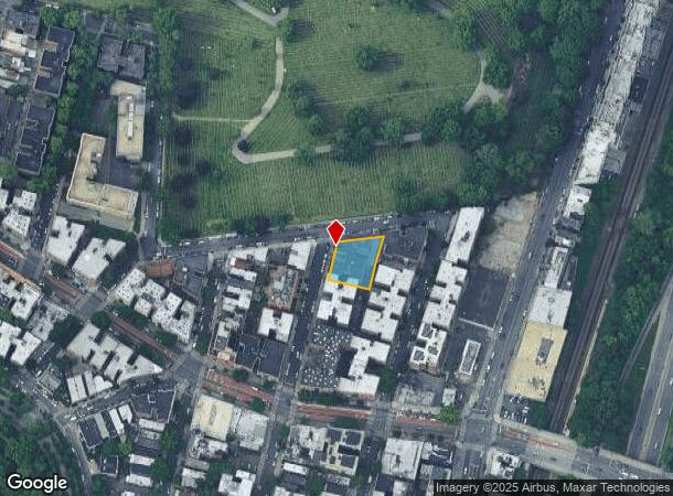 3536 Hull Ave, Bronx, NY Parcel Map