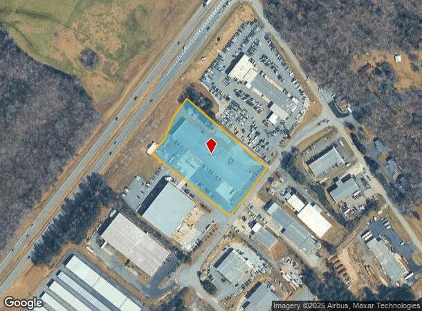 122 Ethan Allen Dr, Dahlonega, GA Parcel Map