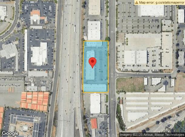  1630 S E St, San Bernardino, CA Parcel Map