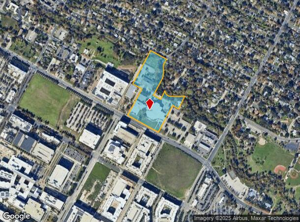  1508 E 51St St, Austin, TX Parcel Map
