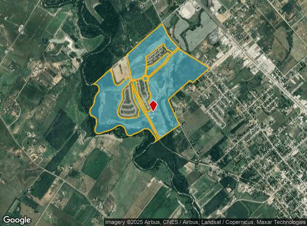 224 Middle Green Loop, Floresville, TX Parcel Map