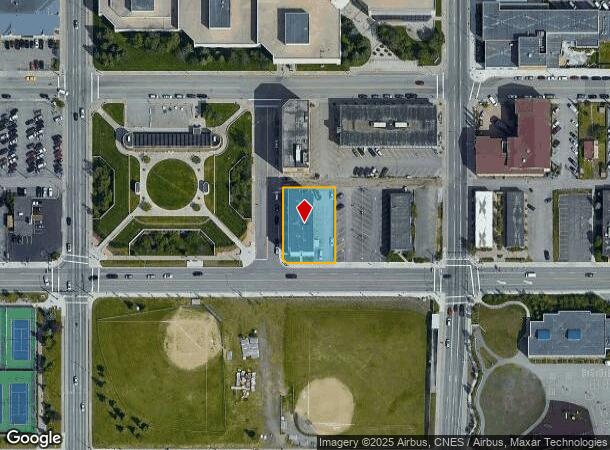  831 B St, Anchorage, AK Parcel Map