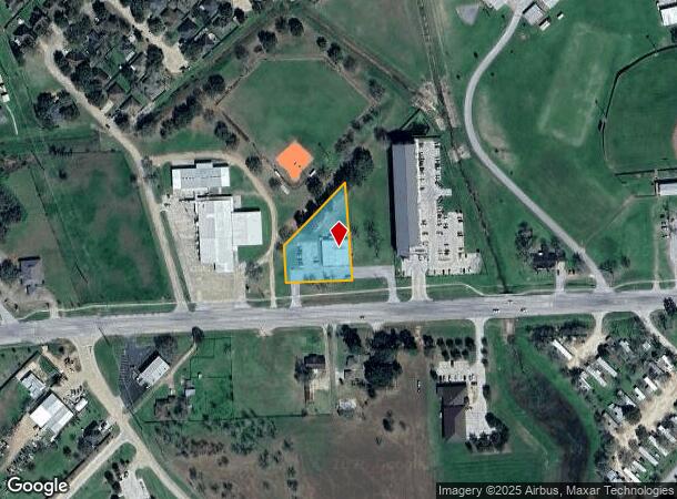  1214 Highway 90 W, Sealy, TX Parcel Map