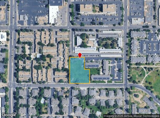  6705 E Mississippi Ave, Denver, CO Parcel Map