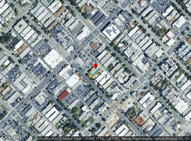  1423 Euclid St, Santa Monica, CA Parcel Map