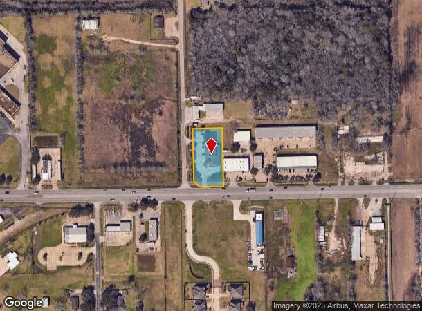 6913 Broadway St, Pearland, TX Parcel Map