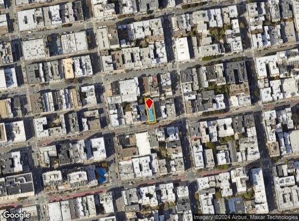  840 Geary St, San Francisco, CA Parcel Map