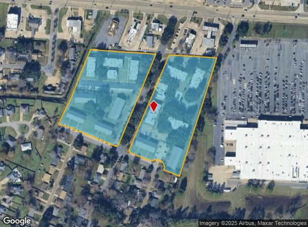 100 Melrose Ave, Natchitoches, LA Parcel Map