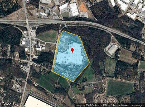 120 Moon Acres Rd, Piedmont, SC Parcel Map