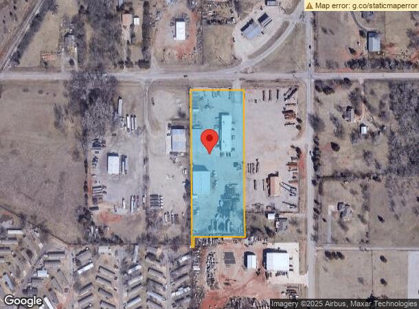  8020 Sw 74Th St, Oklahoma City, OK Parcel Map