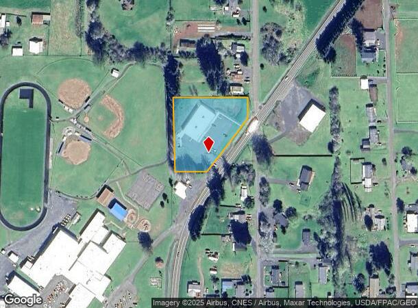 721 N Main St, Pe Ell, WA Parcel Map