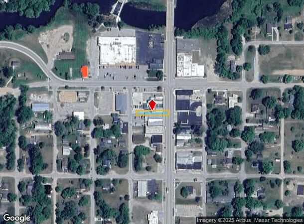  173 N Division St, Hesperia, MI Parcel Map