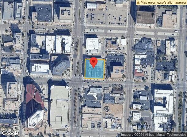  1 S Nevada Ave, Colorado Springs, CO Parcel Map