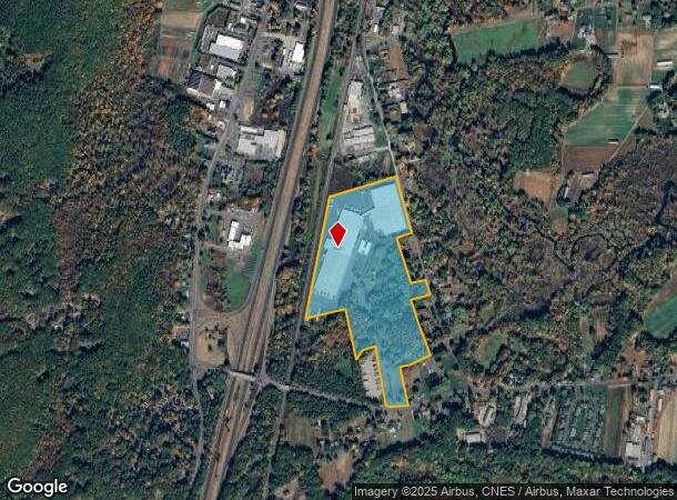 142 Elm St, Hatfield, MA Parcel Map