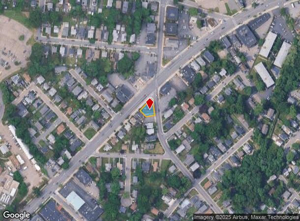  172 Spring St, West Roxbury, MA Parcel Map
