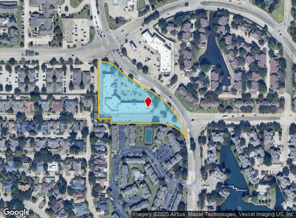  2155 Marsh Ln, Carrollton, TX Parcel Map
