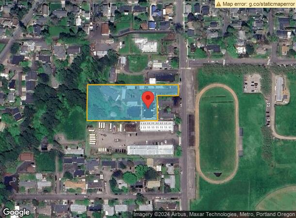  611 S Blaine St, Newberg, OR Parcel Map