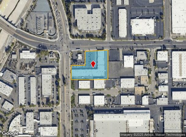  3720 W Warner Ave, Santa Ana, CA Parcel Map