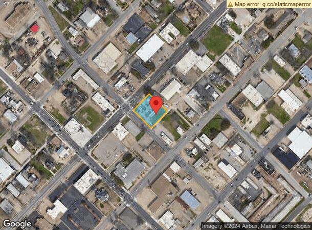  1624 Washington Ave, Waco, TX Parcel Map