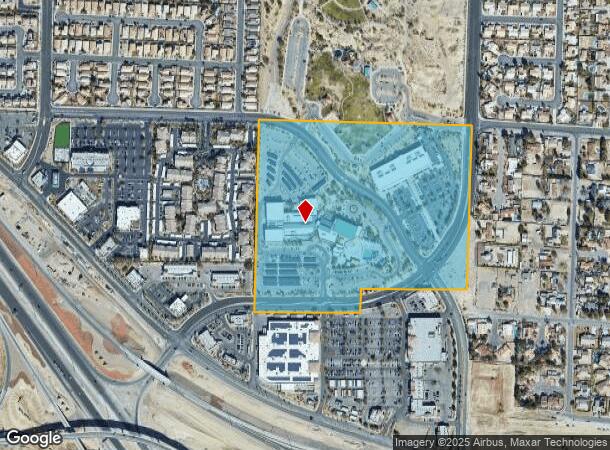  6851 N Buffalo Dr, Las Vegas, NV Parcel Map