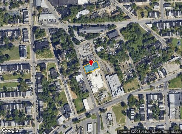  128 Landwehr Ln, Baltimore, MD Parcel Map