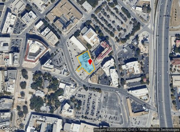  411 Bonham, San Antonio, TX Parcel Map
