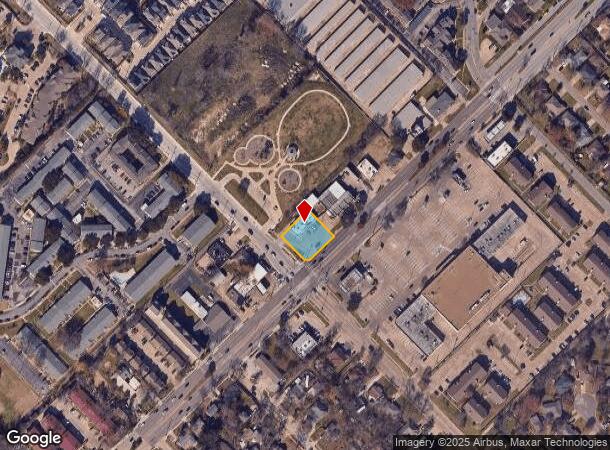  8003 Ferguson Rd, Dallas, TX Parcel Map