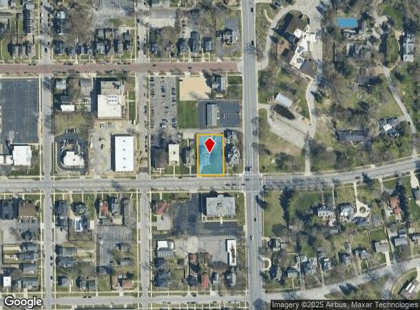  1017 E Jefferson Blvd, South Bend, IN Parcel Map
