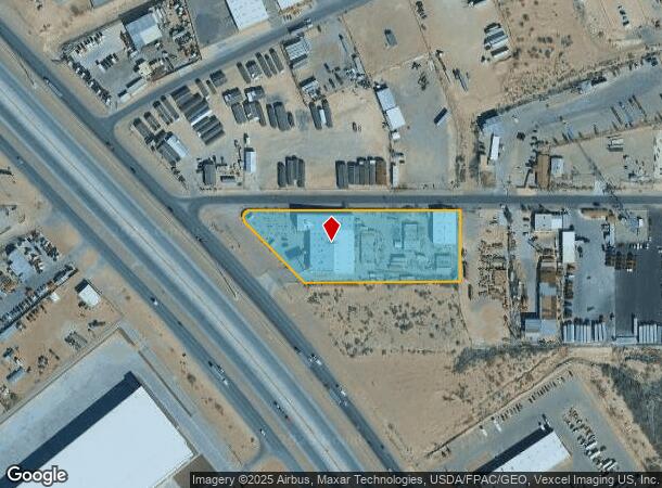  14301 Gateway Blvd W, El Paso, TX Parcel Map