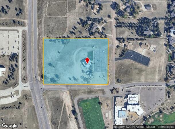  9550 Otero Ave, Colorado Springs, CO Parcel Map