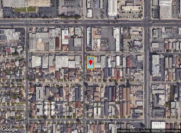  1858 W 144Th St, Gardena, CA Parcel Map