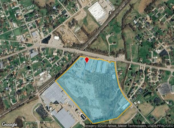 103 Thompson Rd, Culloden, WV Parcel Map