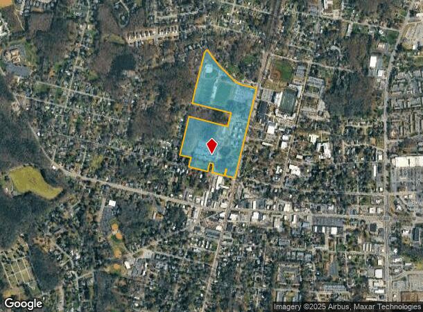 312 N Center St, Ashland, VA Parcel Map