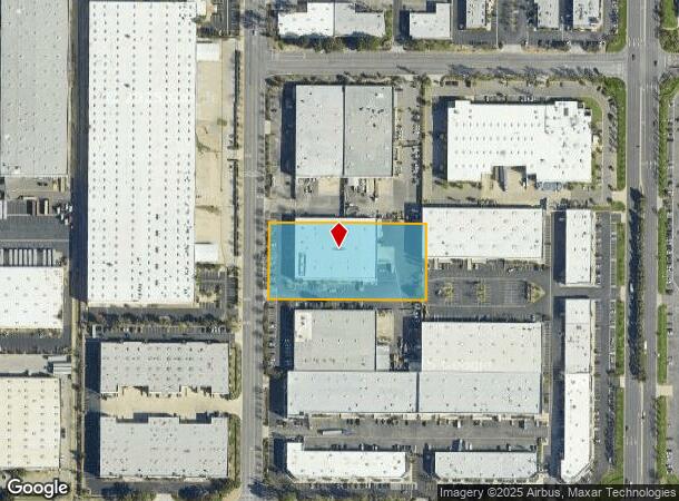 601 S Dupont Ave, Ontario, CA Parcel Map