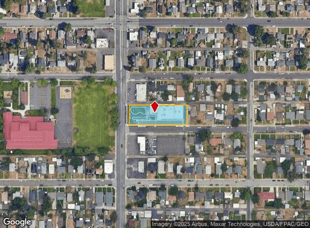 3704 N Nevada St, Spokane, WA Parcel Map