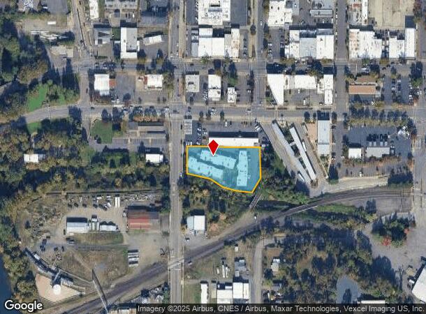 229 S 2Nd St, Springfield, OR Parcel Map