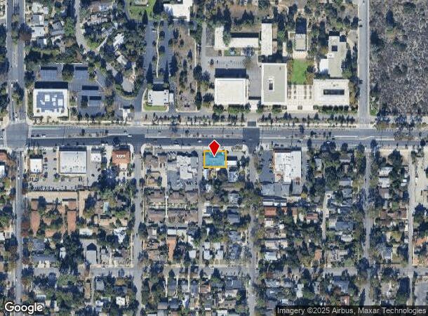 212 W Foothill Blvd, Claremont, CA Parcel Map