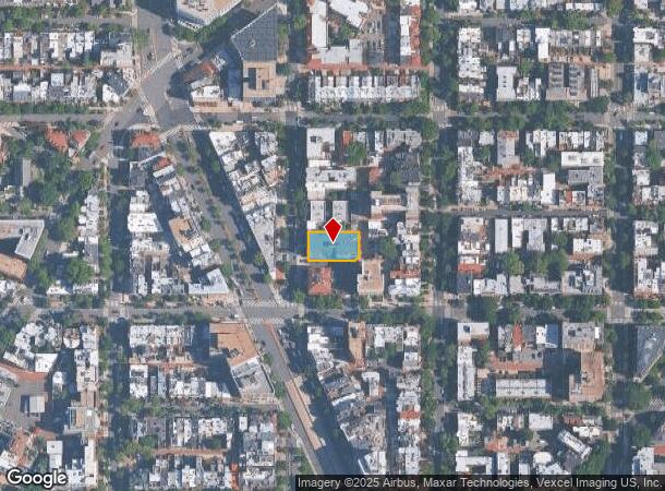  1717 20Th St Nw, Washington, DC Parcel Map