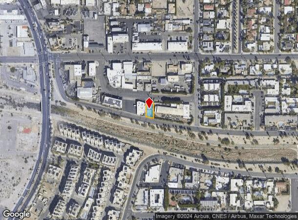  551 E Industrial Pl, Palm Springs, CA Parcel Map