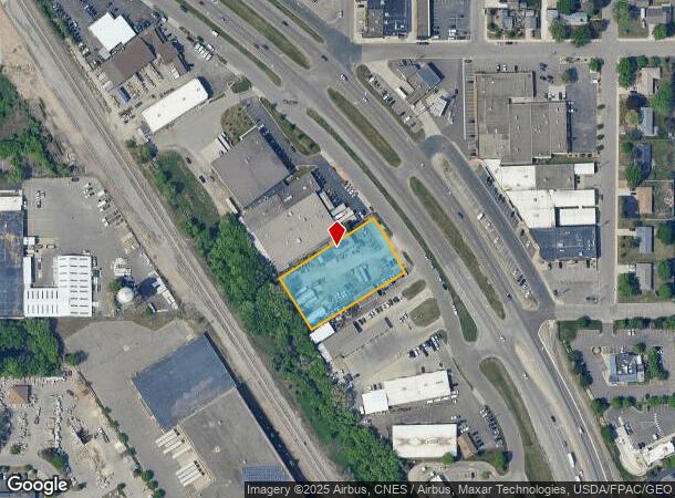 335 Co No 81 Svc Rd W, Osseo, MN Parcel Map