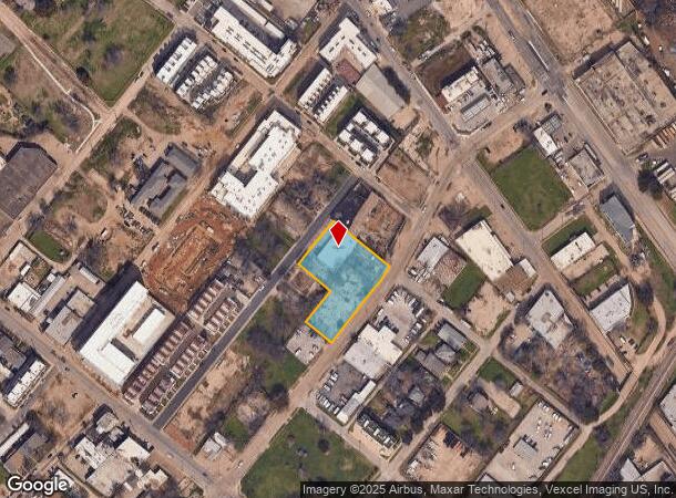  1800 Lear St, Dallas, TX Parcel Map