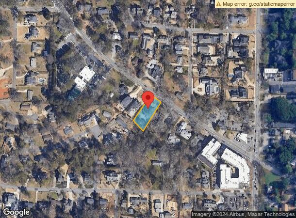  74 Woodstock Rd, Roswell, GA Parcel Map