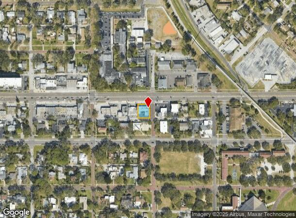  7100 Central Ave, Saint Petersburg, FL Parcel Map