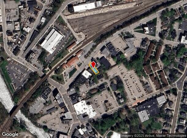  25 Railroad Ave, Westerly, RI Parcel Map
