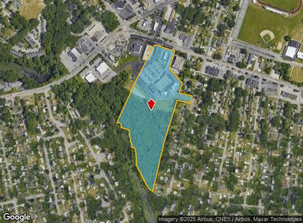  2574 W Shore Rd, Warwick, RI Parcel Map