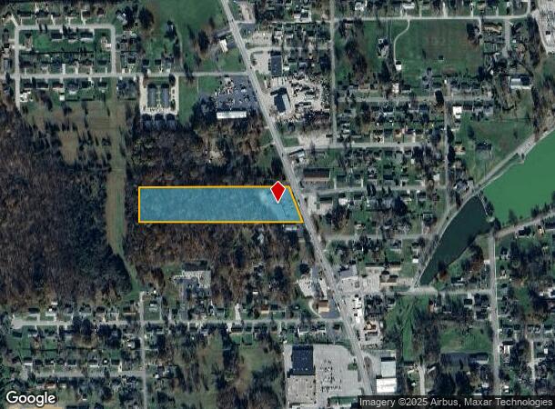  750 N Gardner St, Scottsburg, IN Parcel Map