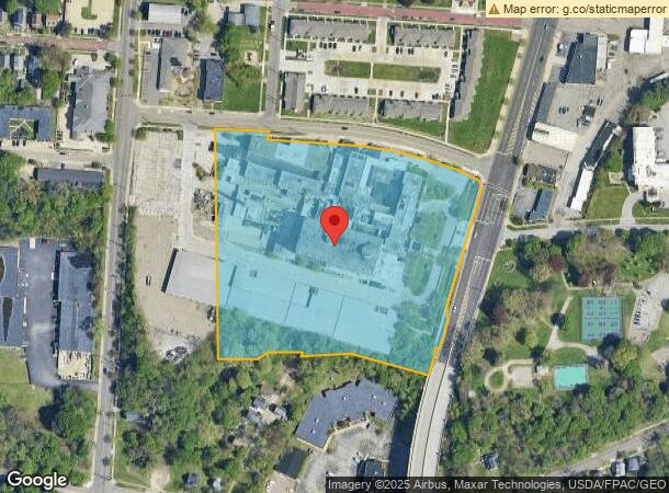  444 N Main St, Akron, OH Parcel Map